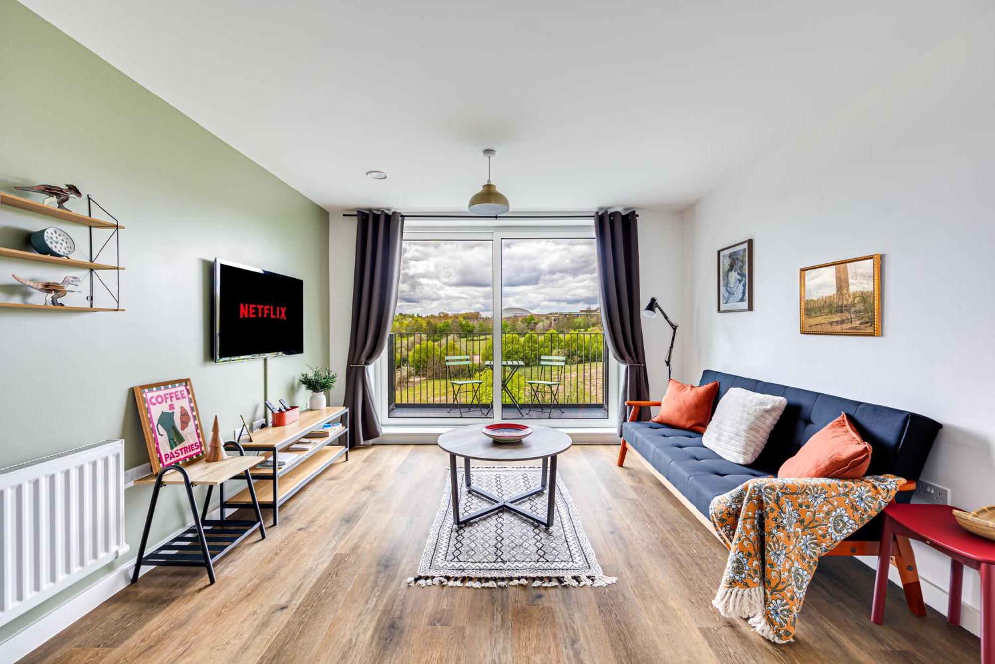 Penthouse Apartment - City Centre - Secure Parking, Balcony, Self-Check-In, Fast Wifi And Smart Tv With Netflix By Yoko Property Милтон-Кейнс Экстерьер фото