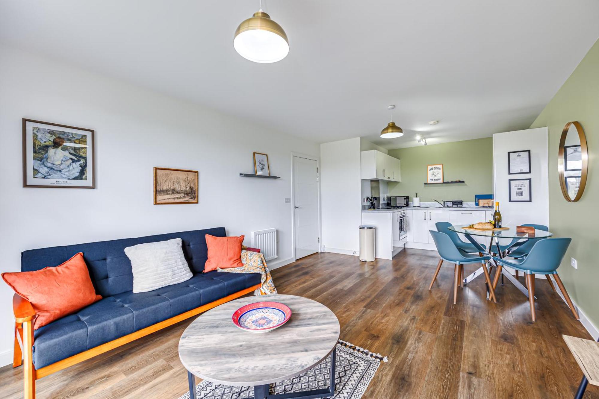 Penthouse Apartment - City Centre - Secure Parking, Balcony, Self-Check-In, Fast Wifi And Smart Tv With Netflix By Yoko Property Милтон-Кейнс Экстерьер фото